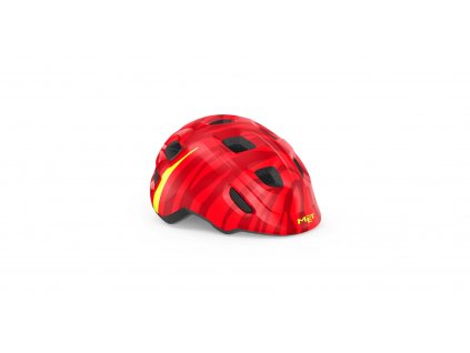 Přilba MET Hooray - Červená zebra