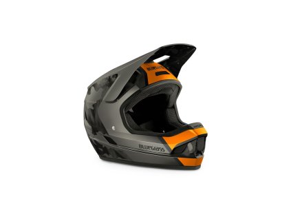 Přilba Bluegrass Legit - Oranžová camo