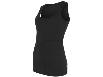 Dámský funkční nátělník Sensor Merino Active - Černá
