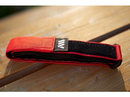 Páska AMS Velcro Strap - červený