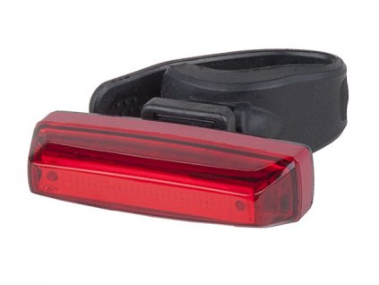 Světlo zadní PRO-T Plus blikací s brzdovým světlem 35 Lum USB