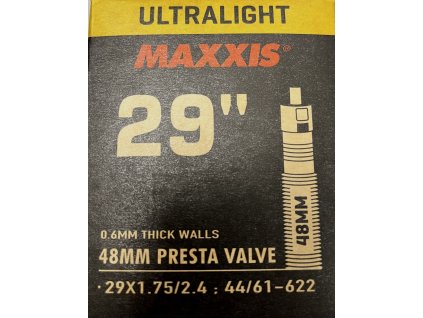 Duše MAXXIS Ultralight 29x1,75/2,4 FV48