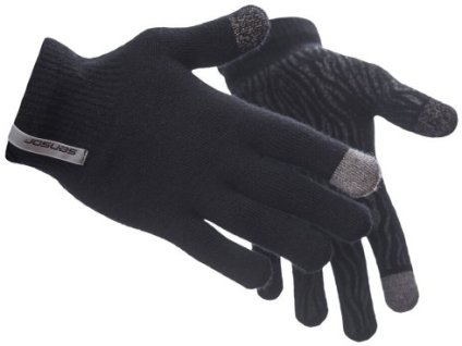 Funkční rukavice Sensor Merino - černá