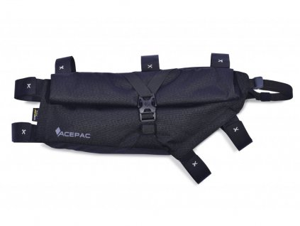 Rámová brašna Acepac Roll frame bag M - černá