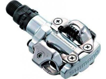 Pedály Shimano PD-M520 stříbrné