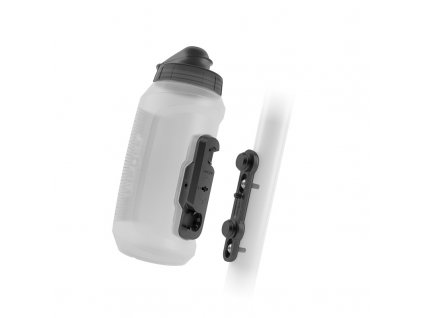 Láhev Fidlock BOTTLE TWIST SET 750ml - čirá + základna na rám