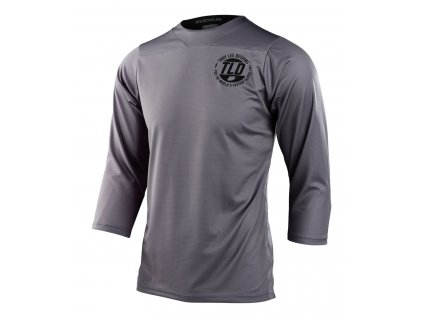 Pánský cyklistický dres Troy Lee Designs Ruckus Industry - Charcoal