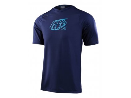 Pánský cyklistický dres Troy Lee Designs Skyline - Iconic Navy