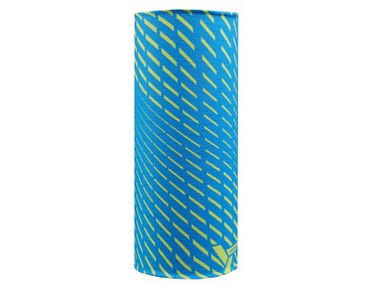 Multifunkční šátek Silvini Motivo - blue-lime
