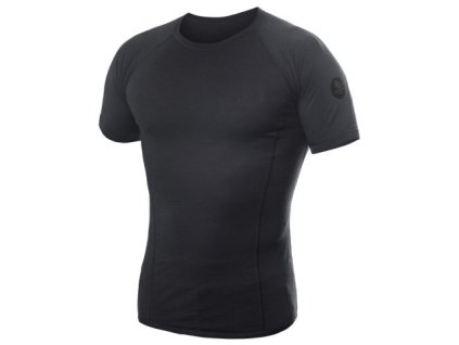 Pánské funkční triko Sensor Merino Air kr.rukáv - Černá