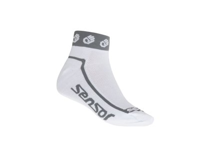 Ponožky Sensor Race Lite Small Hands - bílá