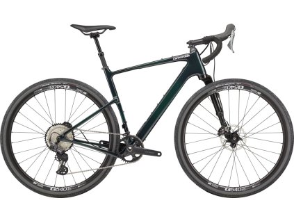 Gravelové kolo Cannondale Topstone Carbon 2 Lefty - Green