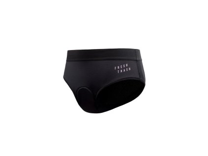 Dámské cyklistické spodní prádlo s vložkou Fresh Trash Convert - True Black