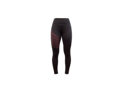 Dámské kalhoty Fresh Trash Cross point - True black/Port red