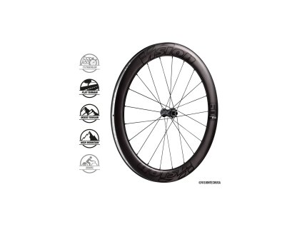 VISION zapletená kola METRON60 SL DB-CL CH-TL SH