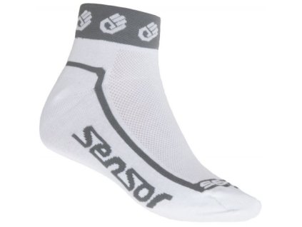 Ponožky Sensor Race Lite Small Hands - Bílá