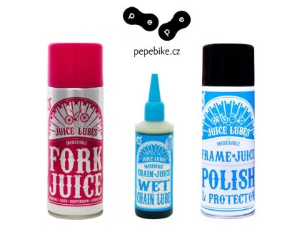 Sada Juice Lubes Fork + Wet + Polish - pro mokré počasí