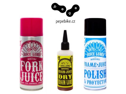 Sada Juice Lubes Fork + Dry + Polish - pro suché počasí