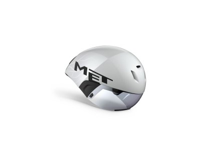 Přilba MET Codatronca - Bílá/stříbrná
