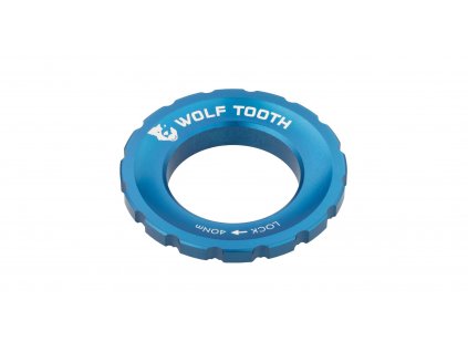 WOLF TOOTH matice Centerlock Rotor modrá