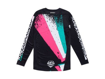 Pánský dres Troy Lee Designs Sprint - Full pull black