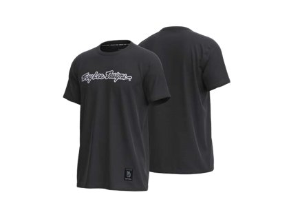 Pánský dres Troy Lee Designs Skyline ride tee - Signature black