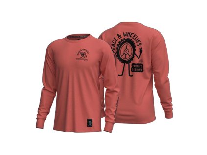 Pánský dres TLD Skyline ride tee - P&W MELON