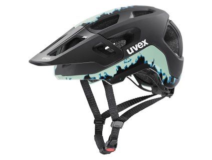 Přilba Uvex React - jade black matt