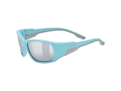 Dětské brýle UVEX Sportstyle 514 - Lightblue/mir. silver