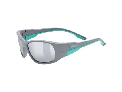 Dětské brýle UVEX Sportstyle 514 - Grey matt/mir. silver