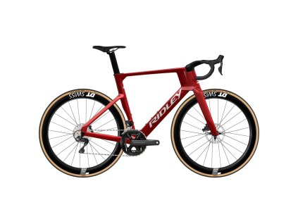 Ridley Noah Fast Shimano Ultegra Di2 - Candy Red Metallic / Black / White
