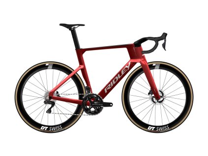 Ridley Noah Fast Shimano DuraAce Di2 - Candy Red Metallic / Black / White
