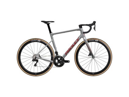 Ridley Grifn RS DuraAce Di2 - Battleship Grey / Candy Red Metallic