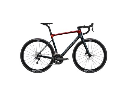Ridley Falcn Shimano Ultegra Di2 - UD Carbon / Candy Red Metallic / Silver