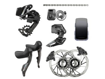 Sada Sram Force AXS E1 2X + Hammerhead Karoo