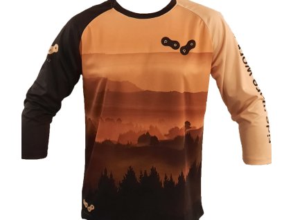 Cyklistický dres Pepebike 3/4 rukáv