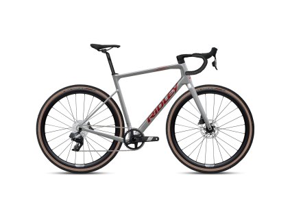 RIDLEY kolo GRIFN Apex AXS Battleship Grey/Candy Red Metallic (Velikost XL)