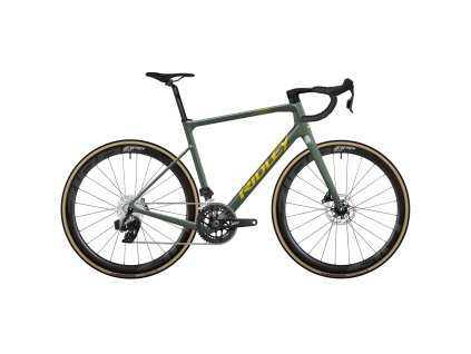 RIDLEY kolo GRIFN Rival AXS Green Smoke/Yellow (Velikost S)