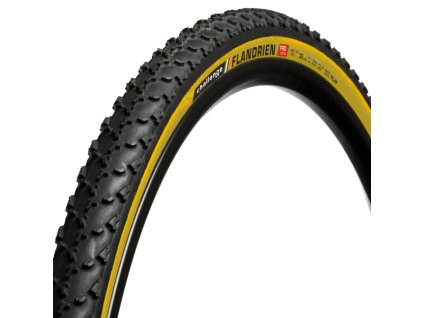 Cyklokrosový plášť Challenge Flandrien Pro 700x33 - Černá/tan