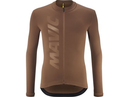 MAVIC PÁNSKÝ DRES S DLOUHÝM RUKÁVEM AKSIUM THERMO BRONZE (T000477) (Velikost S)
