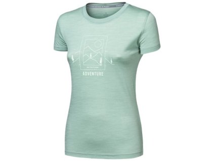 Dámské funkční triko Sensor Merino Air Say Yes kr.rukáv - Basil green