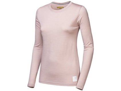 Dámské funkční triko Sensor Merino Cordura dl.rukáv - Dusty pink