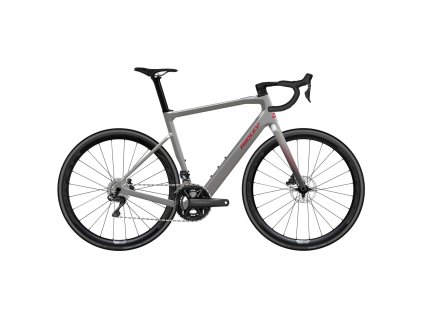 Ridley E-Grifn Shimano Ultegra Di2 - Battleship Grey / Candy Red Metallic