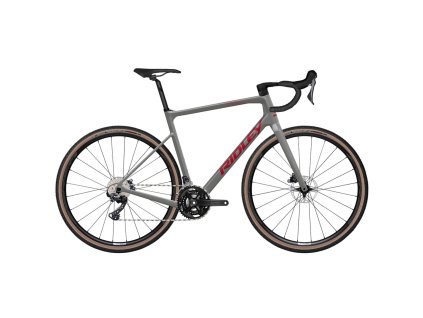 RIDLEY kolo GRIFN GRX600 Battleship Grey/Candy Red Metallic (Velikost S)
