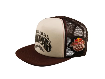 Kšiltovka Troy Lee Designs Redbull Rampage Intergalactic - White/Brown