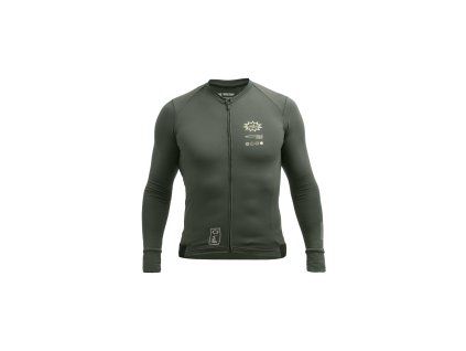 FT MEN’S SIGNATURE THERMO JERSEY OLIVE GREEN (Velikost XL)