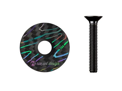 Víčko hlavového složení Riesel stem - cap höhenlinien