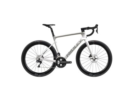 RIDLEY kolo FALCN Ultegra Di2 Pearl White/Silver/Black (Velikost M)