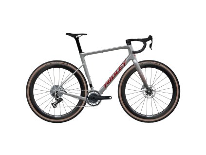 Ridley Grifn RS Sram Red XPLR - Battleship Grey / Candy Red Metallic