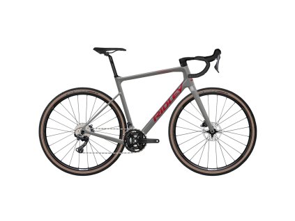 Ridley Grifn Shimano GRX800 - Battleship Grey / Candy Red Metallic